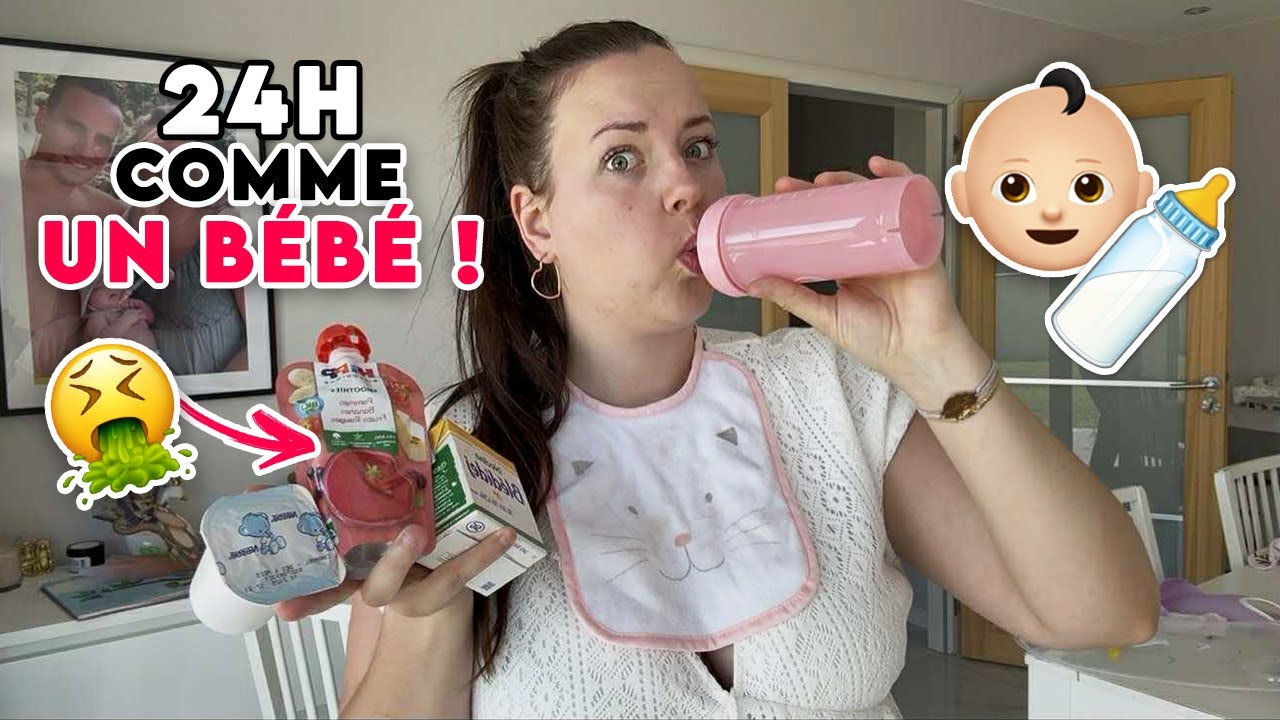 24H : JE MANGE COMME UN BÉBÉ ! 🍼​👶