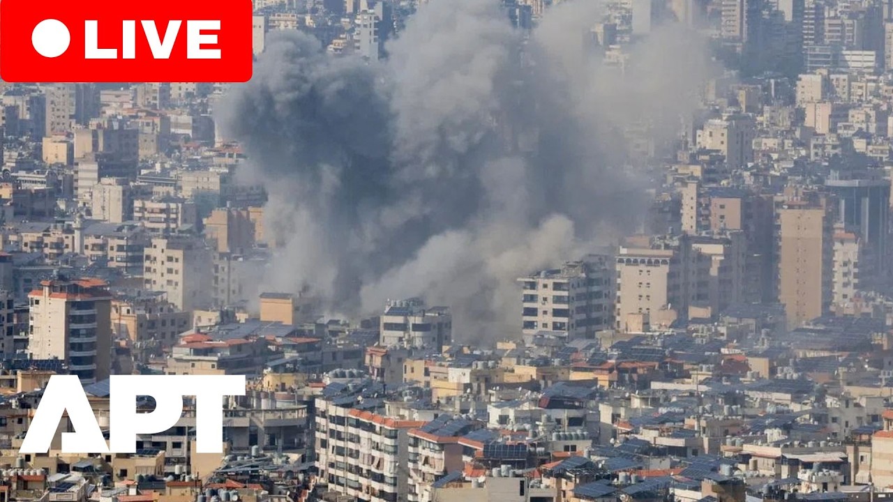 LIVE: Skyline view of Beirut after Israeli airstrike in central district | APT