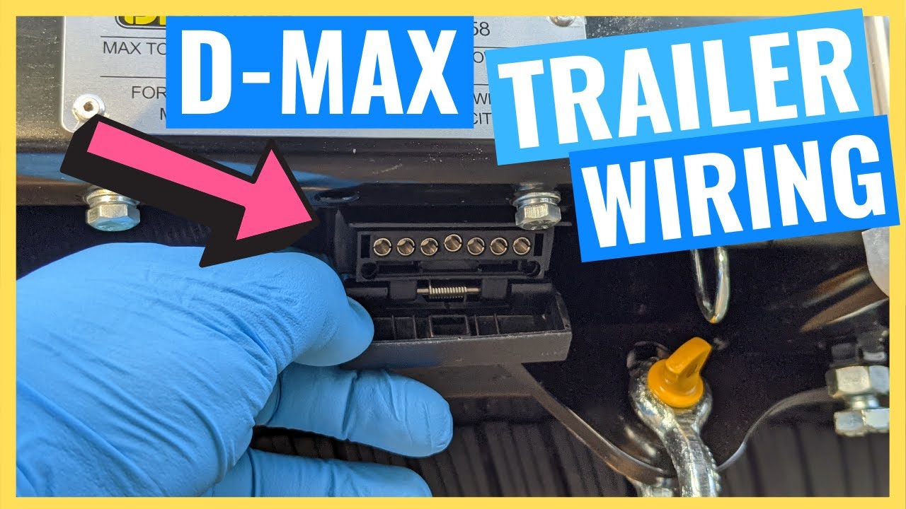 ISUZU D-MAX Trailer Wiring Loom Install - 2021 ISUZU DMAX X-TERRAIN Build Series #5
