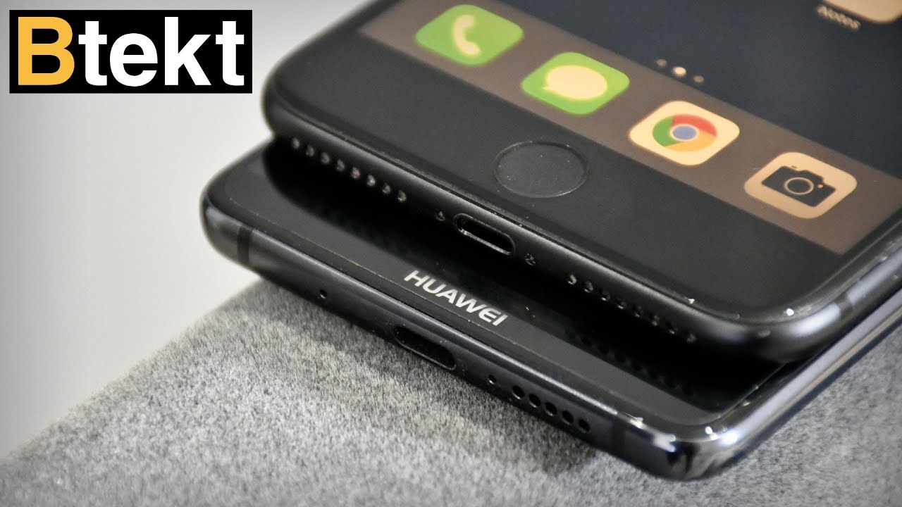 Huawei Mate 10 Pro vs iPhone 8 Plus speaker comparison