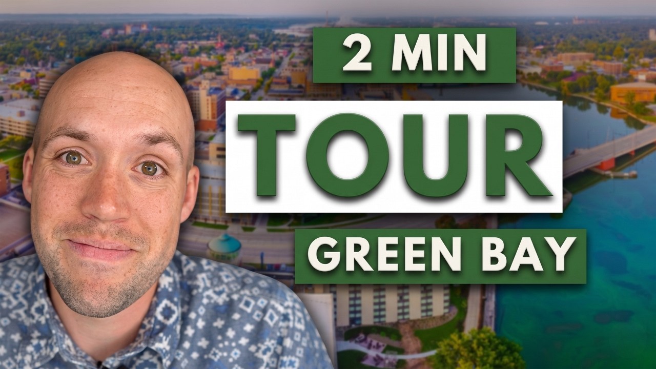 Take A Two Minute Tour of Green Bay Wisconsin - Get To Know Green Bay Wisconsin