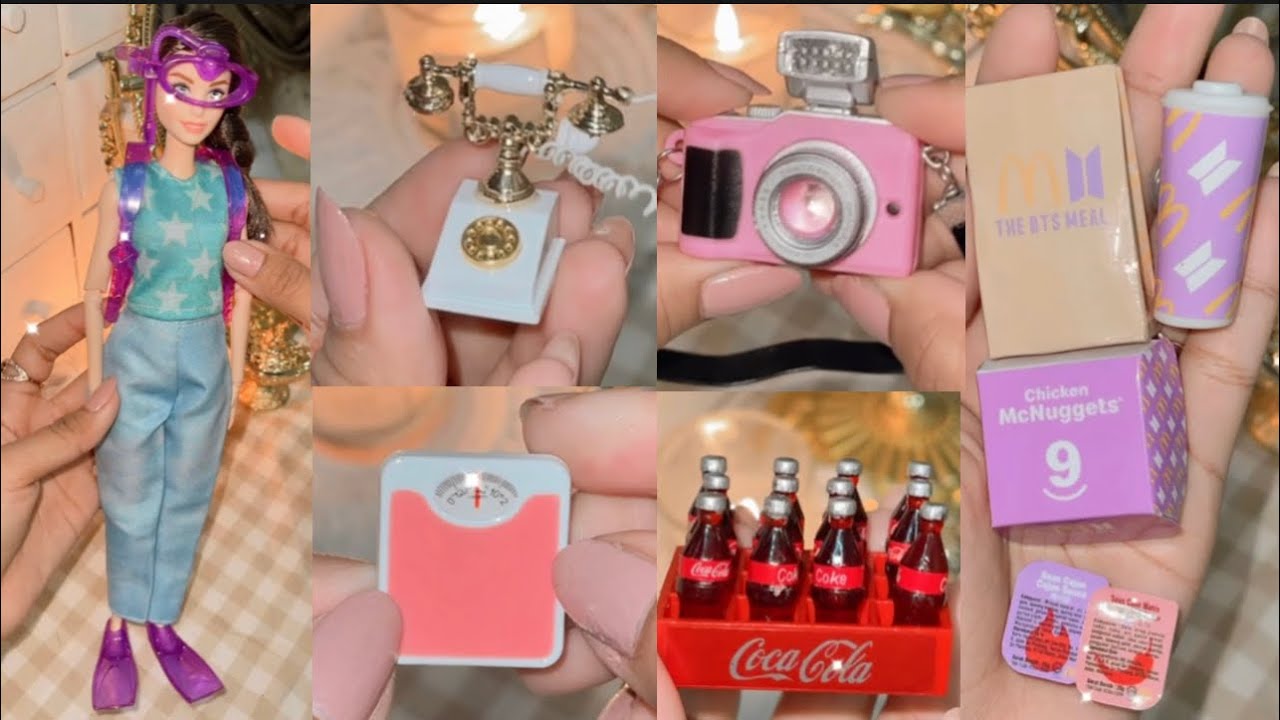 ASMR UNBOXING BARANG MINIATURE😍SEMUA MIRIP ASLINYA‼️😍PART 1