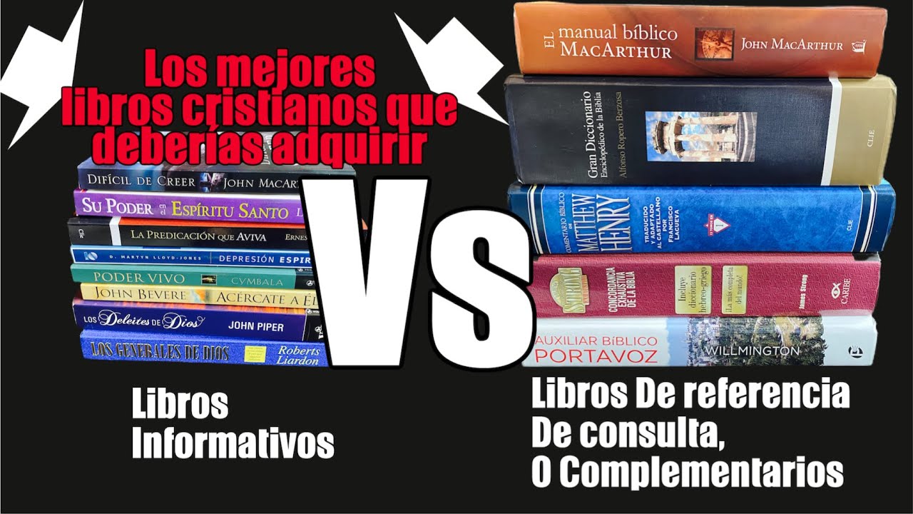 Los libros cristianos mas recomendados -  Literatura cristiana - Comentarios y diccionarios bíblicos