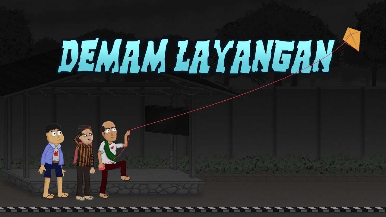 Demam Layangan - Animasi Kartun Lucu - Warganet Life