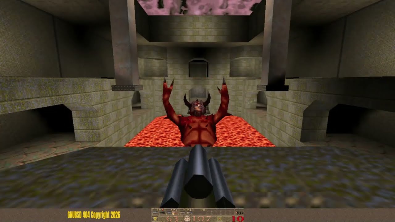 GNUBSD404 Long N155 Quake 1 Wasm Part 9 (Linux/FreeBSD)