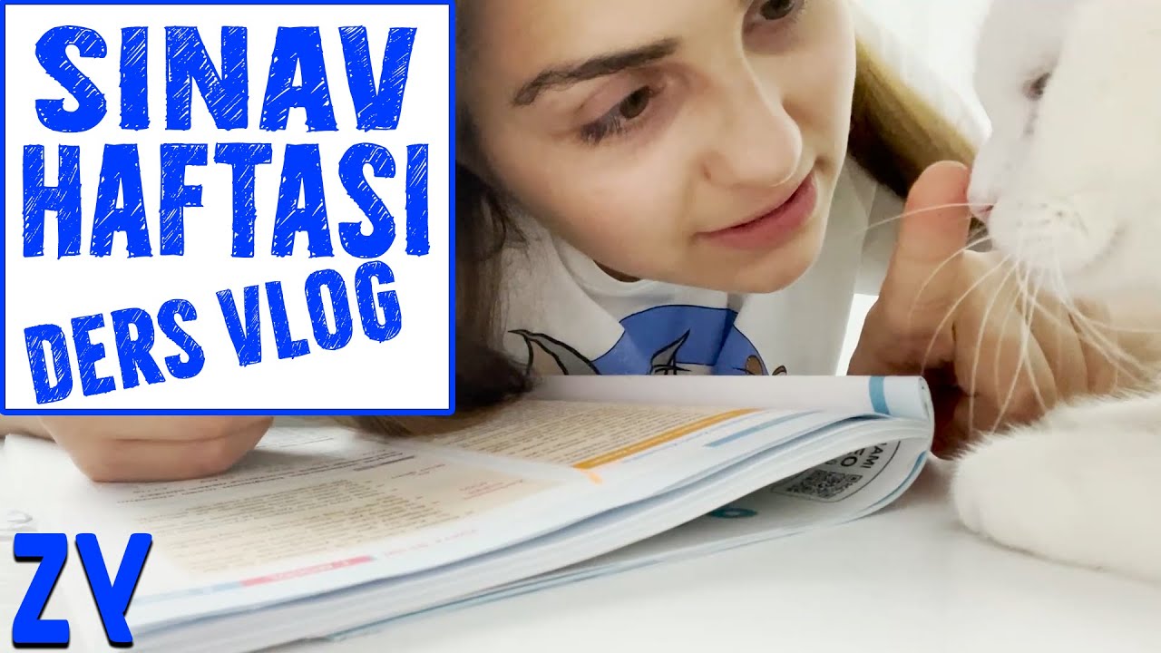 SINAV HAFTASI VLOG | EYVAH!! Sınav Haftası