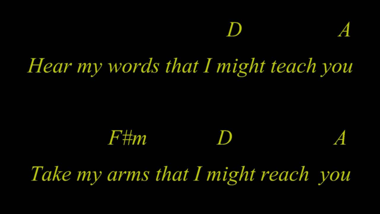 Disturbed - The Sound Of Silence Guitar Karaoke with Chords & Lyrics