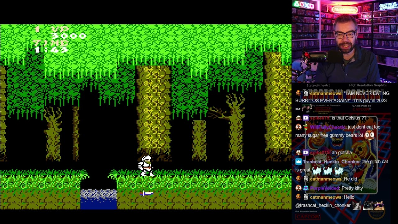 Ghosts 'N Goblins on NES (FULL PLAY) || 01-07-2025 || #406