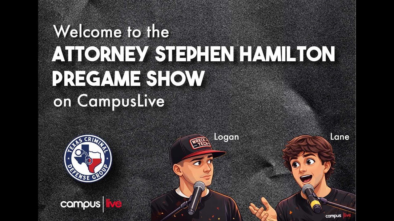 Attorney Steve Hamilton Pre-Game Show on Campus Live