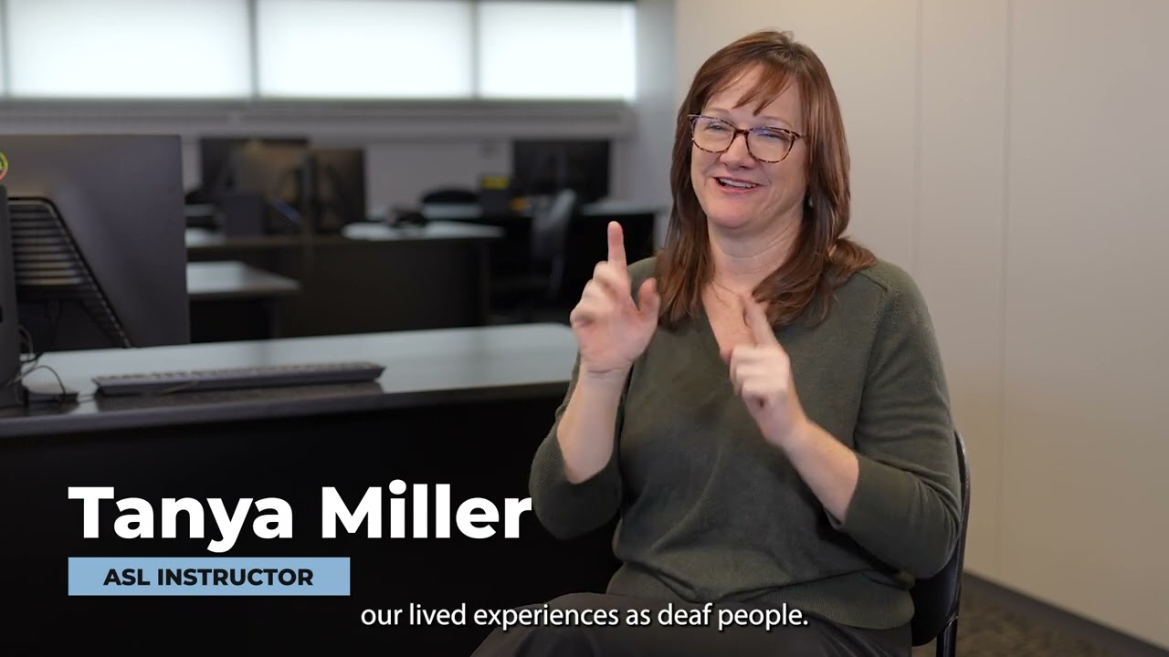 American Sign Language + Sign Language Interpreter / Transliterator