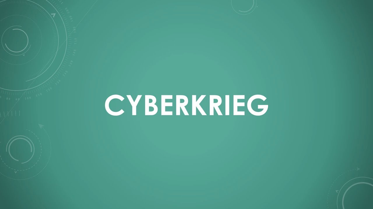 Cyberkrieg einfach und kurz erkl&auml;rt