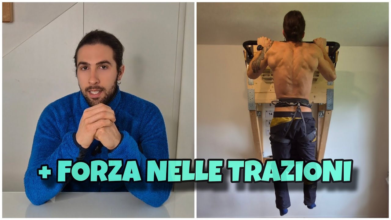 IL MIGLIOR ESERCIZIO PER AUMETARE LA FORZA NELLE TRAZIONI