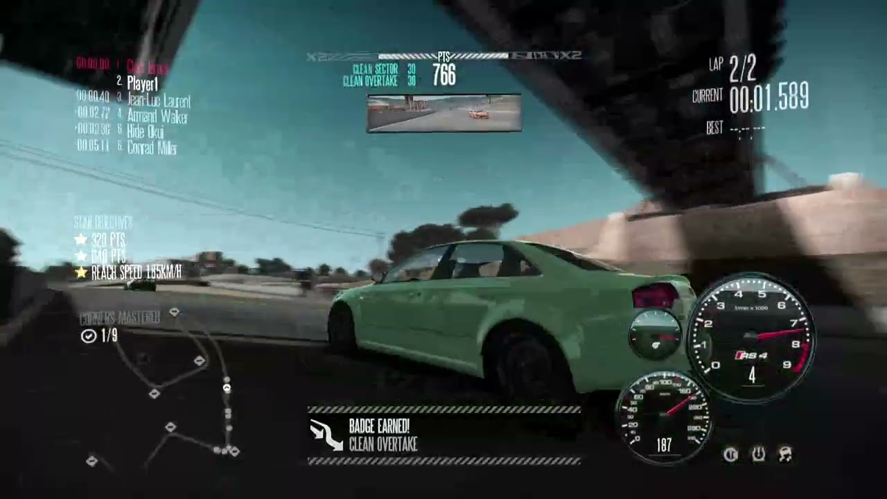 Driving The Audi RS4 MK2 V8 In Need For Speed Shift (3)