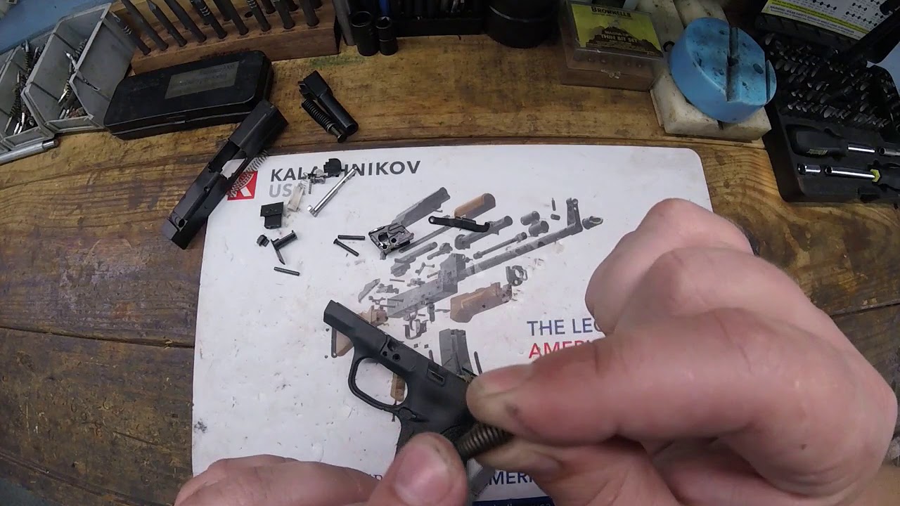 Smith & Wesson M&P Shield Disassembly