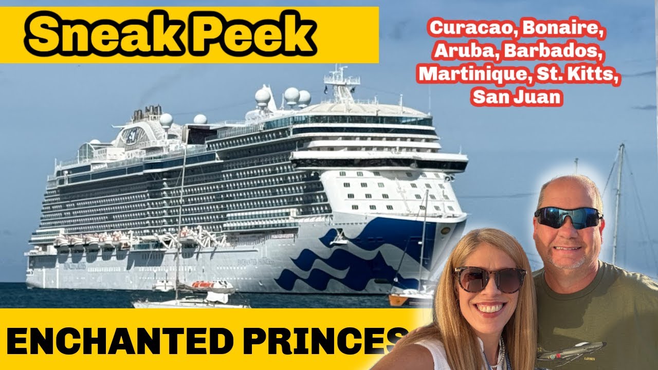 ENCHANTED PRINCESS SNEAK PEEK | 14 Days of Food, Sun & Fun | SNEAK PEEK Life With Favor