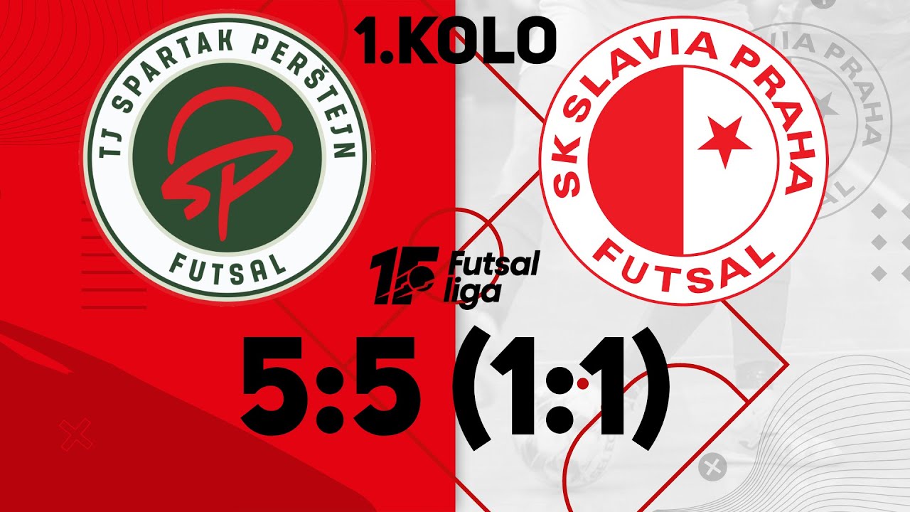 Futsal: TJ Spartak Perštejn - SK Slavia Praha 5:5 (1:1)