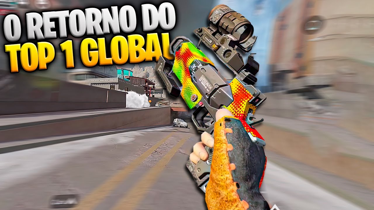 CONHEÇAM O FUTURO TOP 1 GLOBAL DO APEX LEGENDS MOBILE
