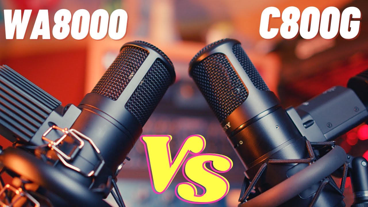 SONY C-800G vs WARM WA-8000 can you hear the difference in the mix?