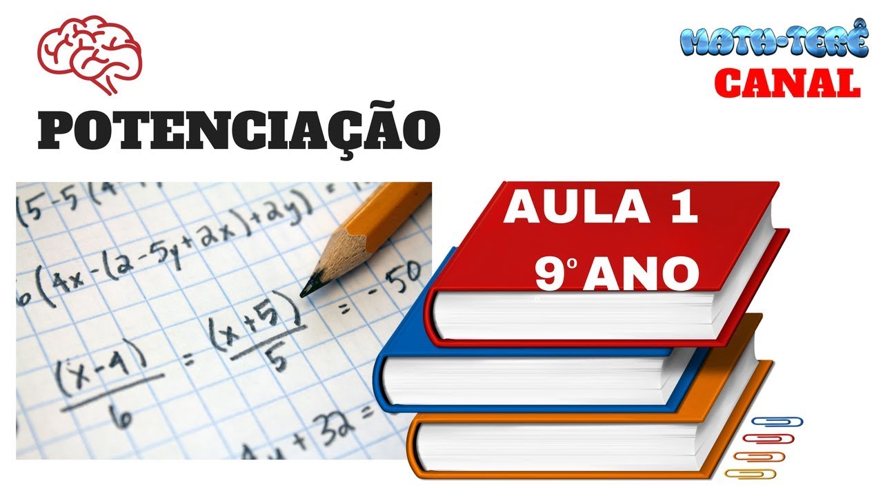 Potenciação Aula 1 - Matemática 9º ano- Ensino Fundamental