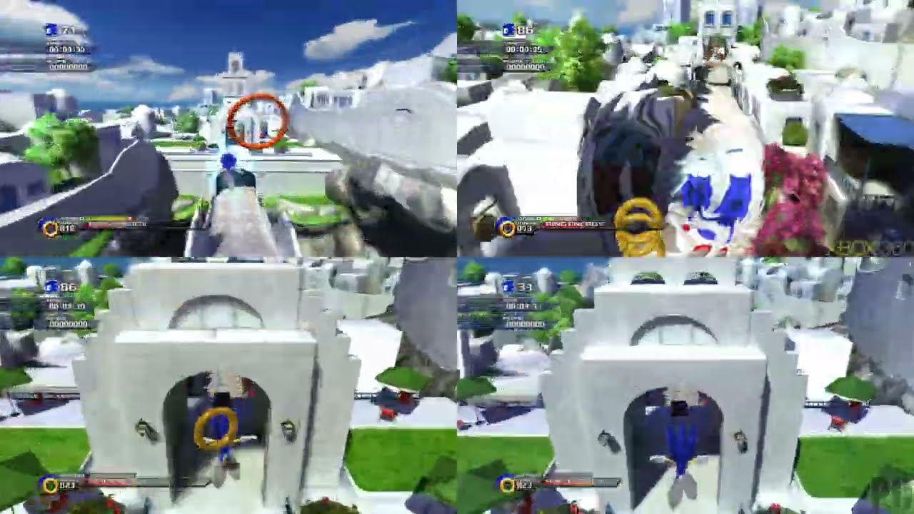 Sonic Unleashed - PS3 / Xbox 360 / Series X / PC Comparison