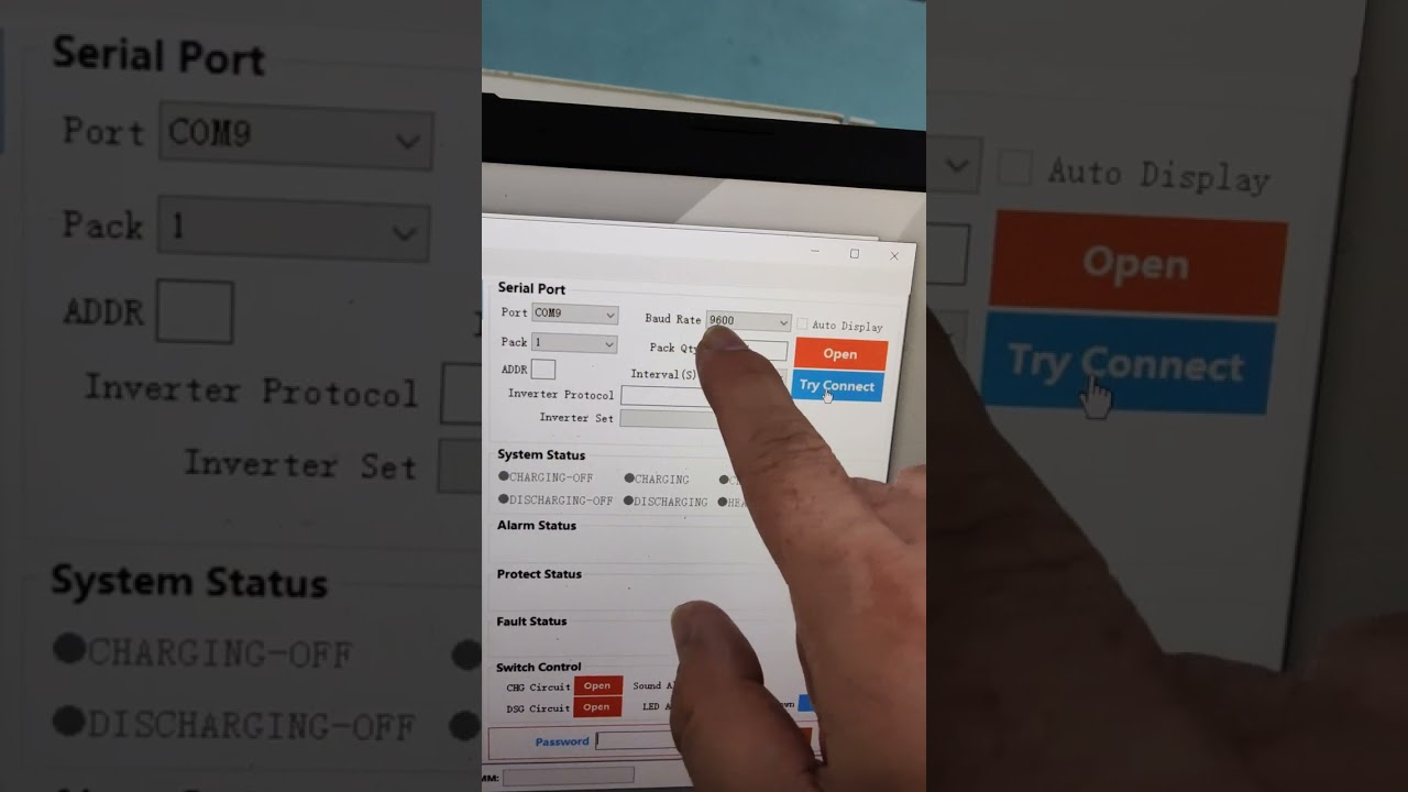 how to connect and use firmware of lithium battery BMS properly.