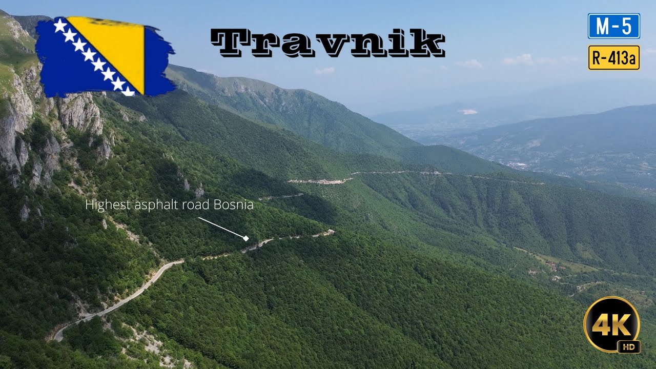 Bosnia: Travnik - VLAŠIĆ ️( M5 - R13a ) 4K UHD