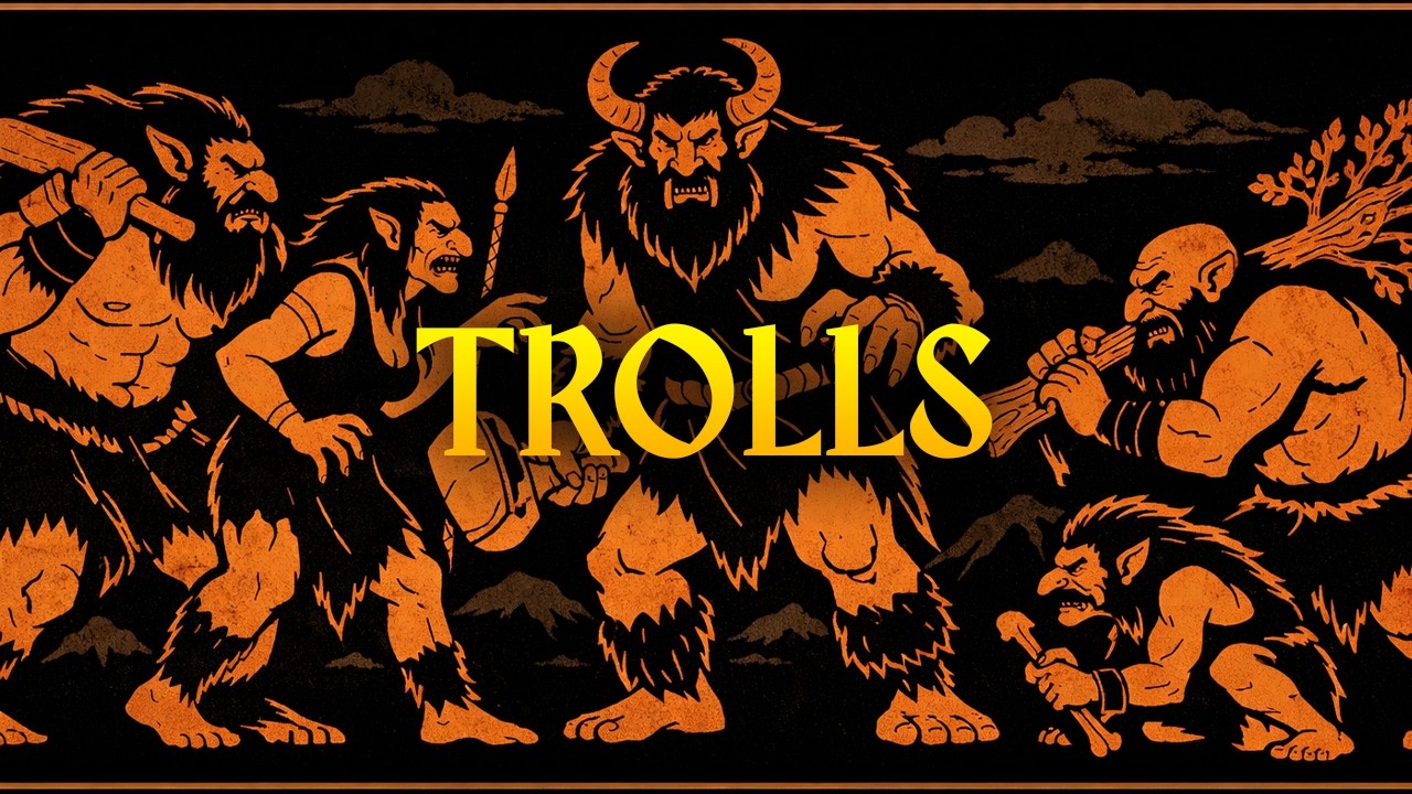 Fall Asleep to the ENTIRE Story of Trolls (Norse Mythology for Sleep)