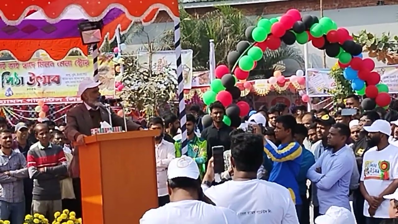 পিঠা উৎসব এমডি স্যার কথা বলিতেছ 