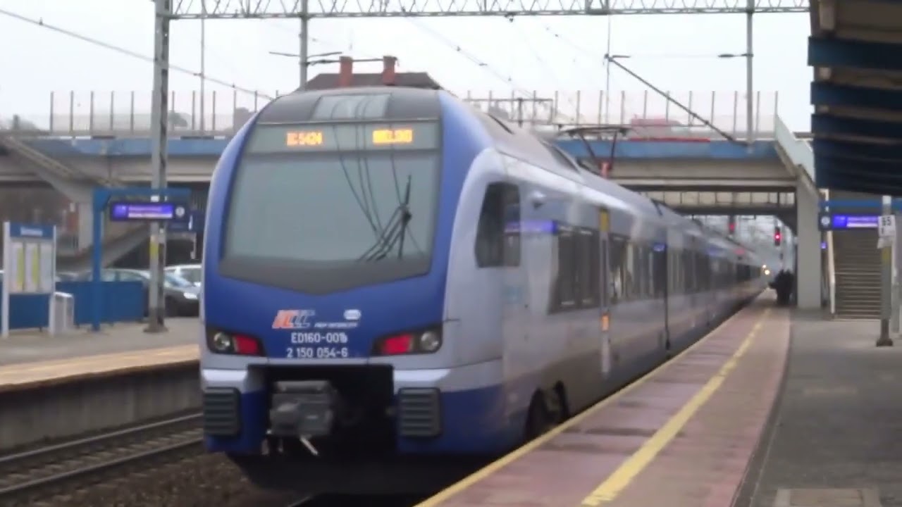 Objazdowe Pendolino, IC Sobieski, 2xECCO RAIL, Tamarka Jaxan i inne pociągi w Skierniewicach 10.1.23