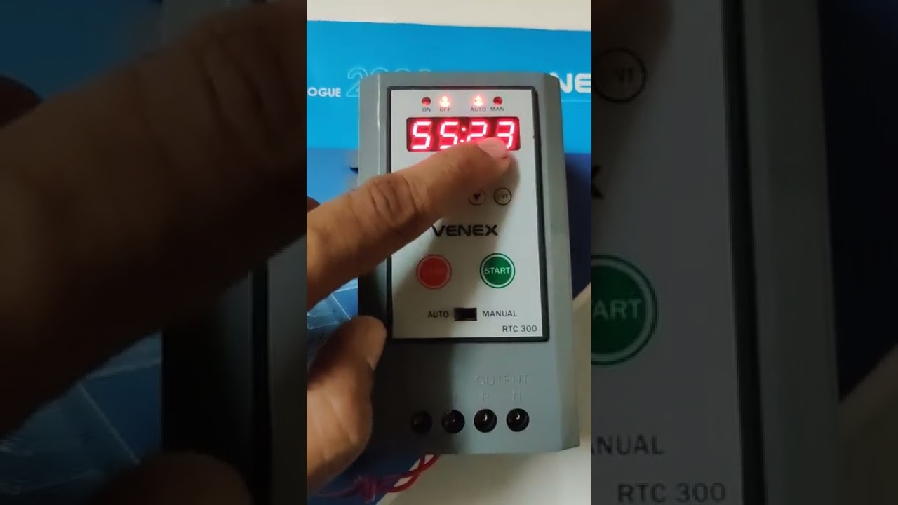 VENEX RTC 300 timer setting keise kare/how to set RTC 300 digital timer . Akash