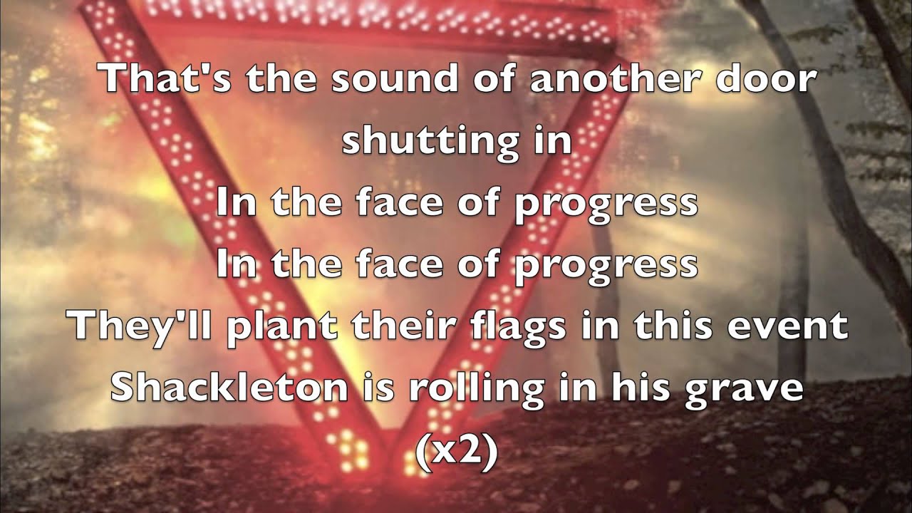 Enter Shikari Arguing With Thermometers With Lyrics (A Flash Flood Of Colour)