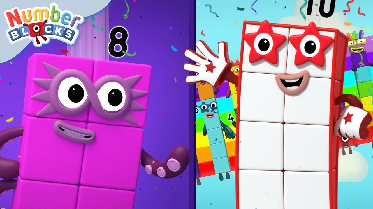 Numberblocks Best Moments Compilation | 123 - Learn to Count | Family Kids Cartoon