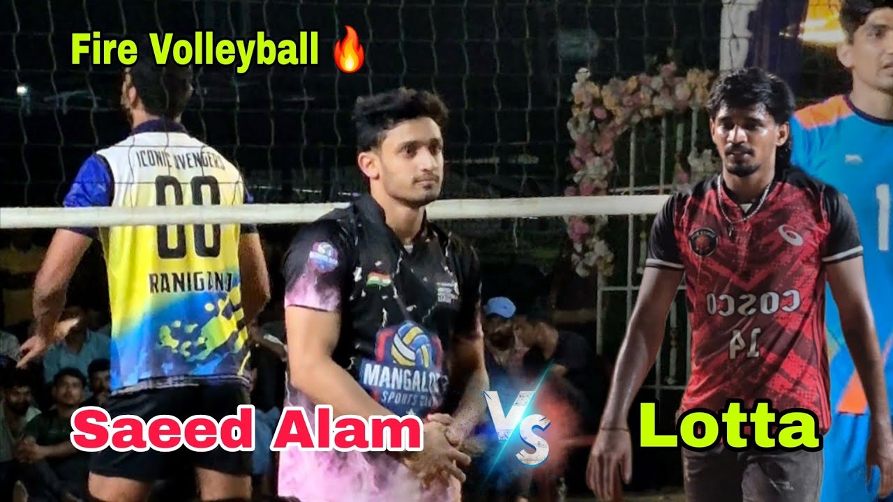Saeed Alam 🔥 Don't Miss the Match🤯 l Uttarpradesh Vs Tamilnadu 🔥 Epic Volleyball At-(WB)Raniganjh...