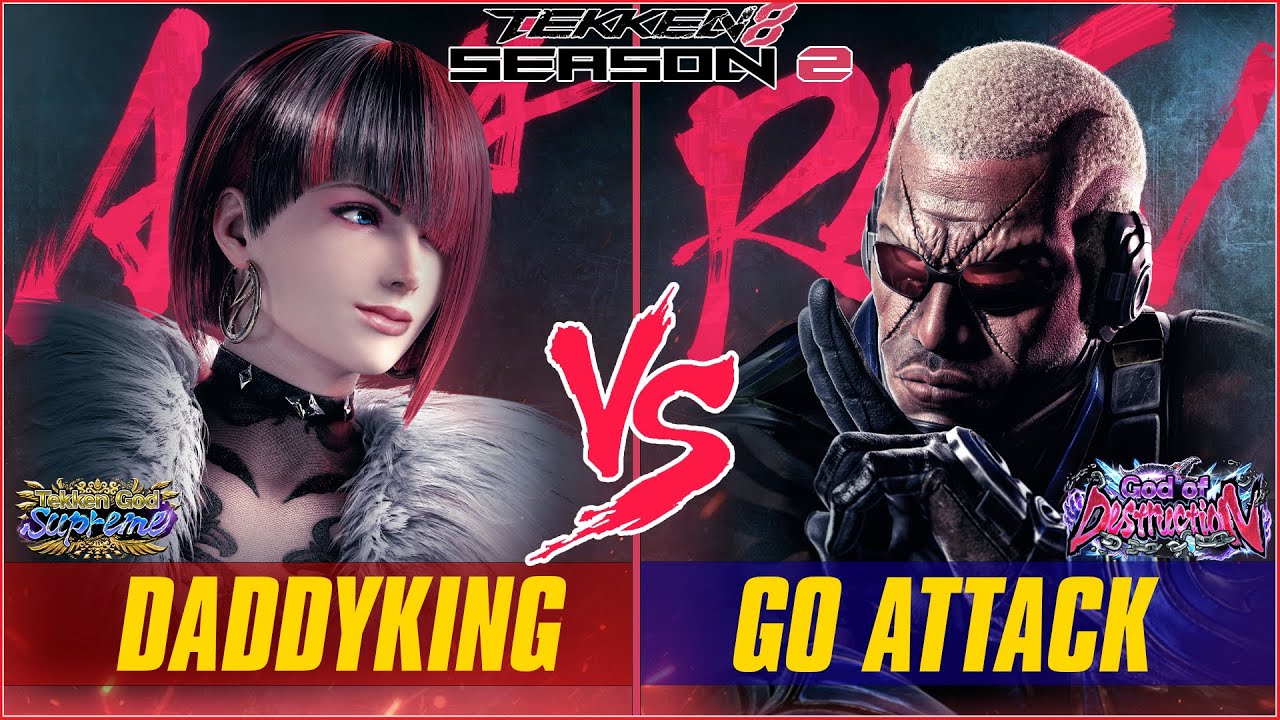 TEKKEN 8 SEASON 2 💥DADDYKING (ANNA) VS GO ATTACK (RAVEN)💥 | TEKKEN 8 RANKED MATCHES