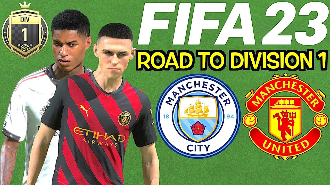 FIFA 23 Online Seasons #34 - Road To Division 1 - Man City vs Man Utd