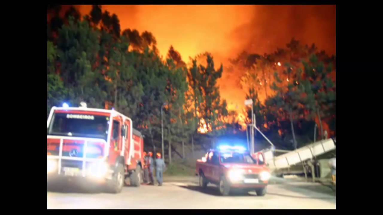 Homenagem aos Bombeiros - Incêndio Figueira da Foz 2005