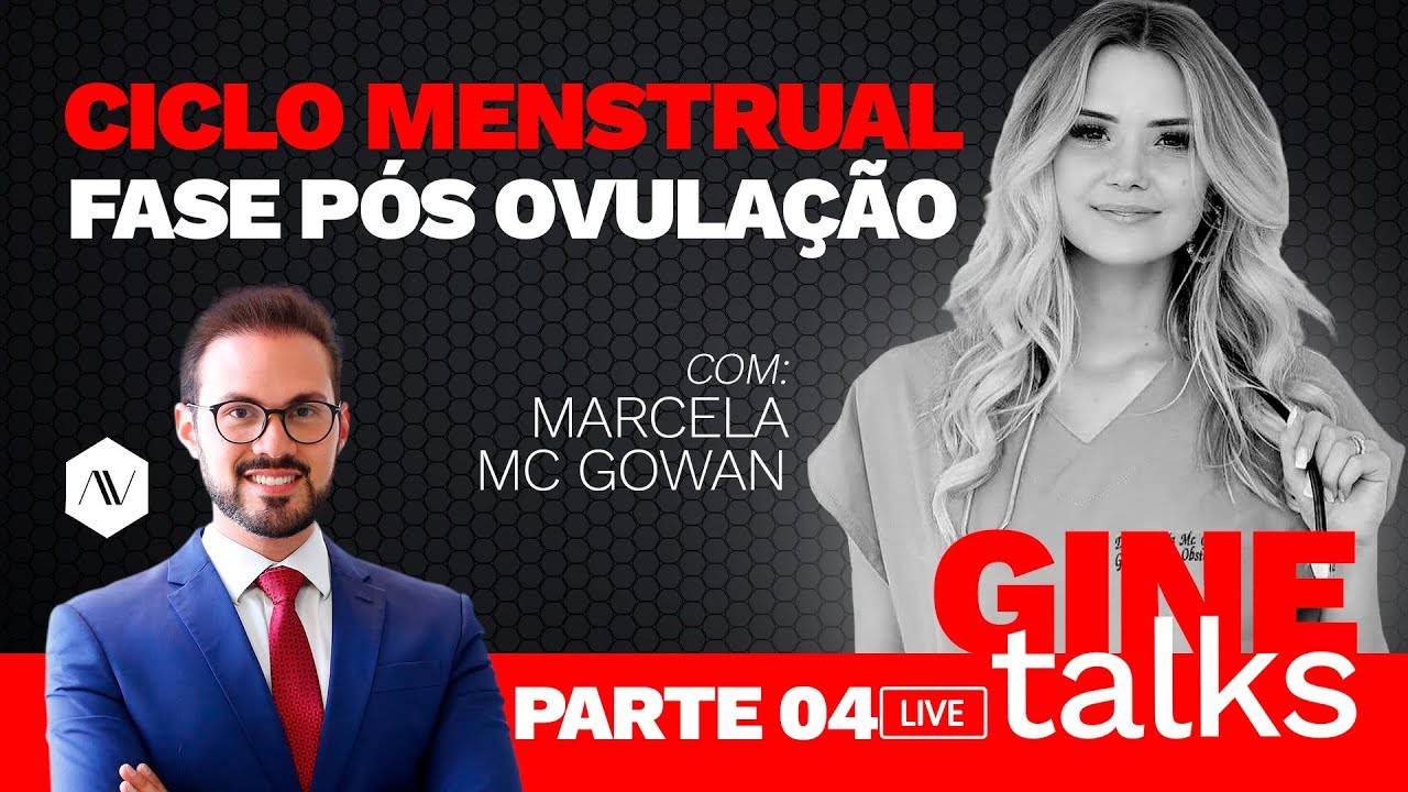 Gine Talks - Ciclo Menstrual: Fase pós ovulação |  Dr. André Vinícius com Marcela Mc Gowan