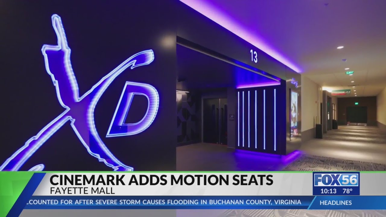 Cinemark in Lexington adds motion seats