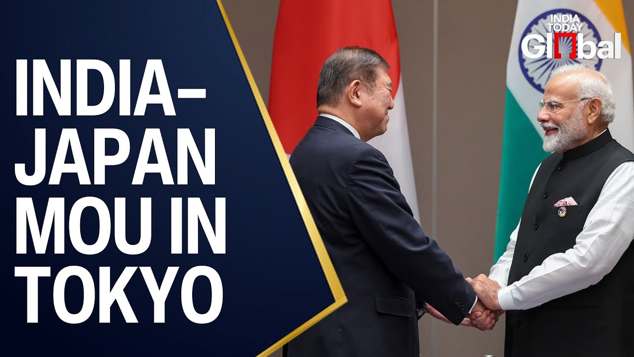 LIVE: PM Modi, Japanese PM Ishiba Hold Joint Press Statements After MoU Signing in Tokyo
