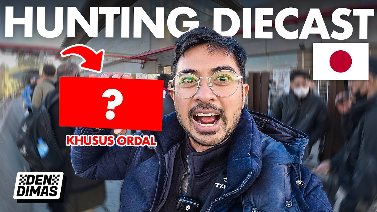 TERBANG 7 JAM DEMI MAINAN MOBIL INI‼️ Hunting Diecast Sampai Ke Tokyo Auto Salon 2025 Jepang