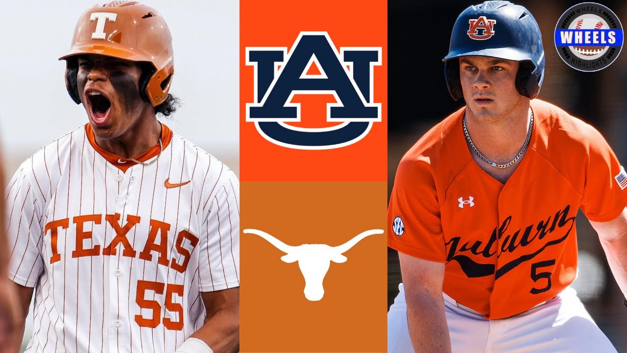 #8 Auburn vs #1 Texas (G2) | 2025 College Baseball Highlights