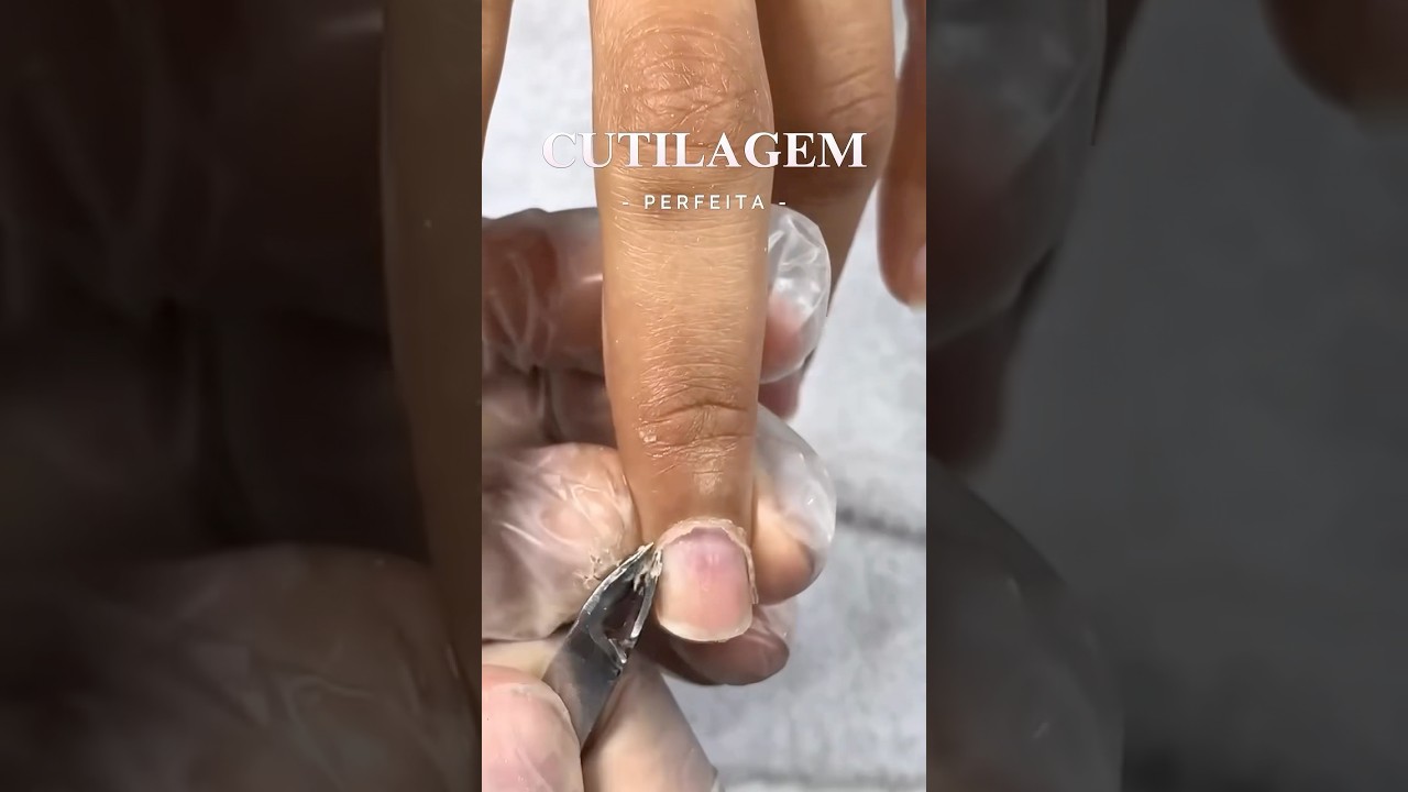 Cutilagem bem feita transforma 💅#cutilagem #manicure #pedicure #autoestima #nails #salaodebeleza