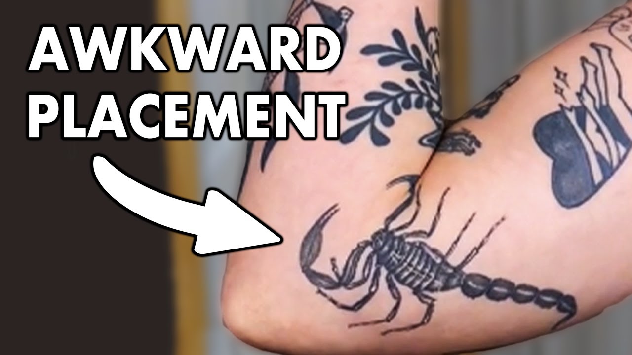 Red Flags: Reconsider These Tattoo Placements