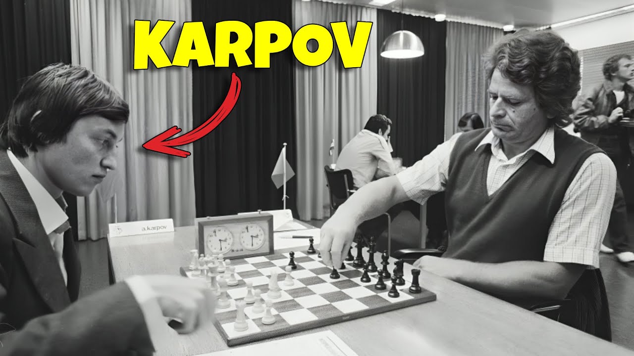 Anatoly Karpov vs Leonid Stein | Karpov playing great tactical game #chessgames