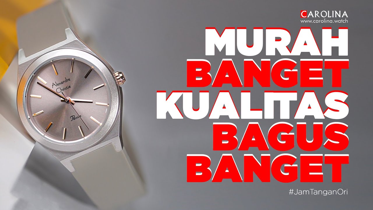 REVIEW & UNBOXING ALEXANDRE CHRISTIE TERMURAH TAPI KUALITASNYA GOKILL BANGETT II AC-2A07-SERIES