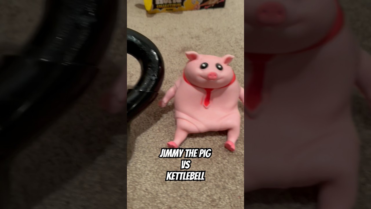 Мягкая обезьянка против Джимми Свиньи 🐷🥊🐵 #челлендж