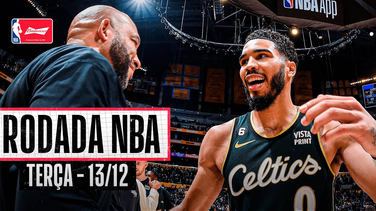 Jayson Tatum ESPETACULAR! - Rodada NBA 13/12