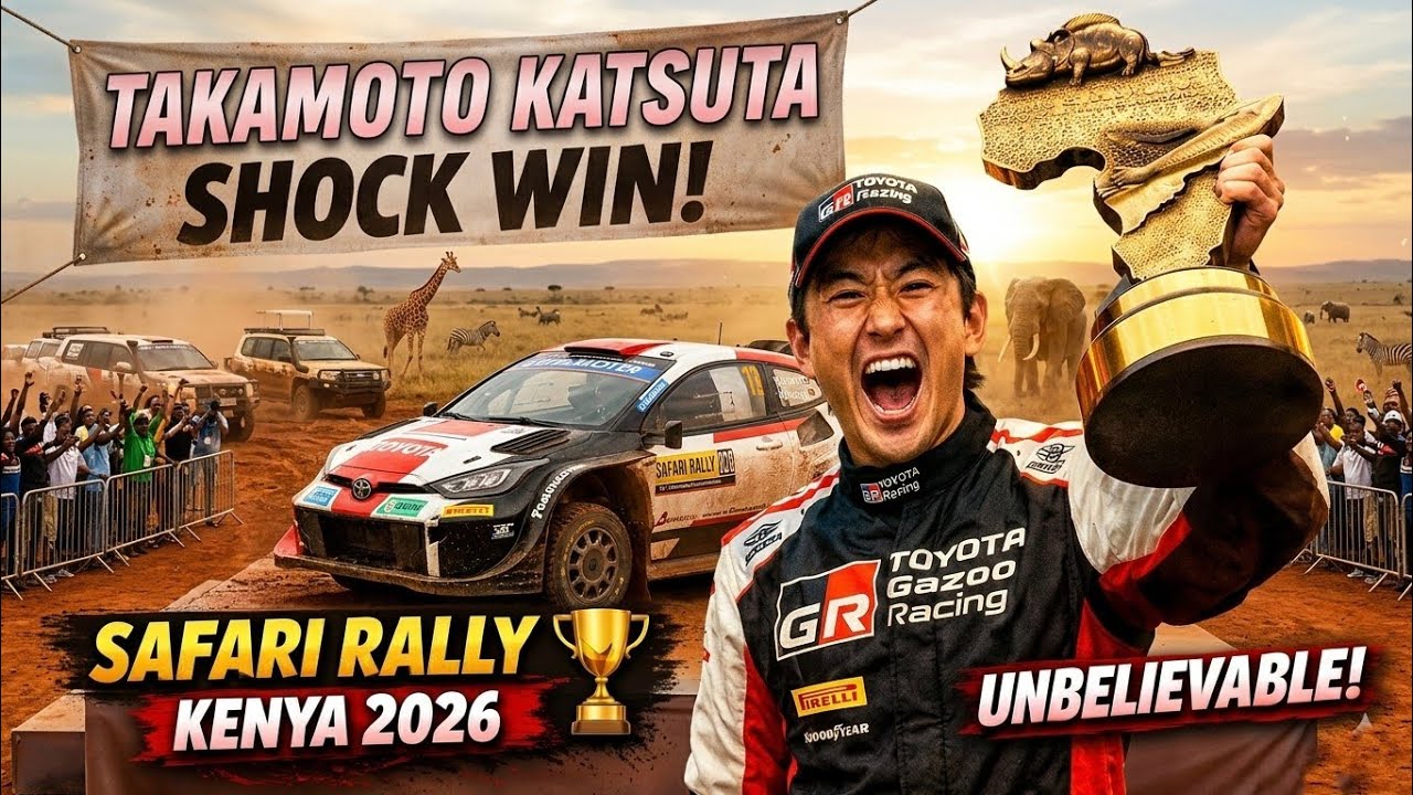 TAKAMOTO KATSUTA  WINNER | WRC Rally Kenya 2026 HIGHLIGHTS