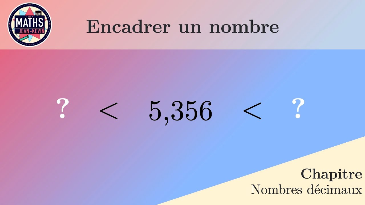 Encadrer un nombre