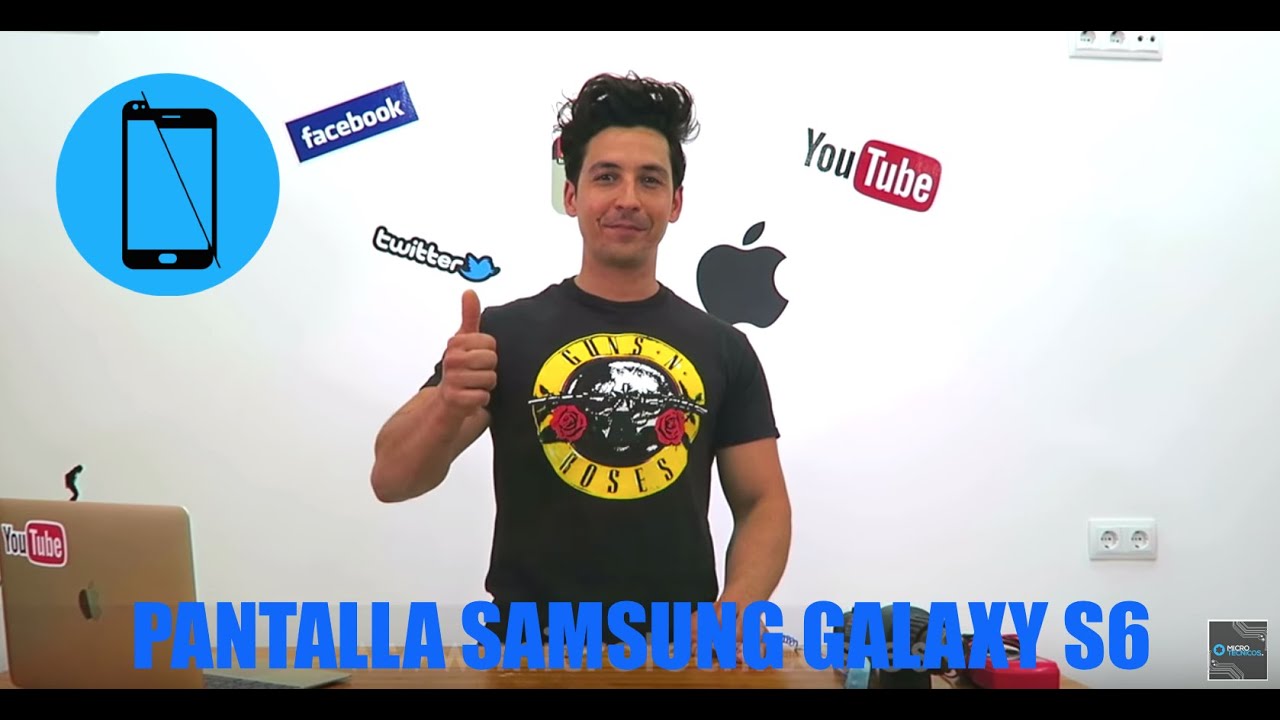 COMO CAMBIAR PANTALLA SAMSUNG GALAXY S6